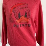 American Eagle Disney x  Outfitters • Red Donald Duck Feisty Sweatshirt Photo 0