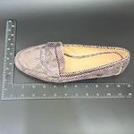 Coach  Palmer Taupe Gray Snakeskin Python Leather Penny Lug Soles Loafers Size 8B Photo 8