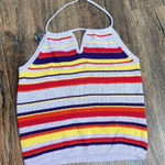 American Vintage Y2K Vintage striped sweater halter tank Photo 0