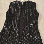 ZARA  NWT 2025 Christmas holiday black sequin wool voluminous balloon mini dress Photo 6