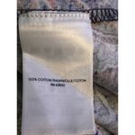 Lands' End Womens SZ M (10-12) Sleeveless Split Neck Paisley Print Dress Blue Photo 3