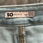 SO super high waisted ripped jean shorts Photo 3