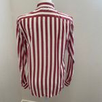 Liz Claiborne  100% Cotton Button Down Striped Shirt-Vintage Photo 2