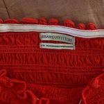 Urban Outfitters  Red Smocked Top Photo 2