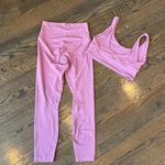 Lululemon  Align Ribbed Tank & Leggings Set 25" Velvet Dust NWOT Photo 2