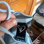 Windsor - Aqua Blue Spaghetti Strap Prom Dress Photo 1