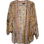 Tolani Boho Bohemian Kimono Cardigan Duster Modal One Size Neutrals Photo 0