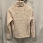 Patagonia cream soft and furry 1/4 zip pullover sweatshirt jacket XS Photo 5