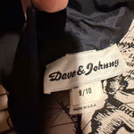 Dave & Johnny Vintage cami halter embellish crystal jewel formal evening vest Black Size 10 Photo 3