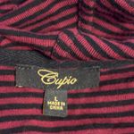 cupio  Maroon and Black Cowl Neck Sweater Photo 1