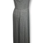 Annabelle Womens Maxi Dress Sleeveles Tank Top Elastic Waist Scoop Neck Gray 2XL Size 2X Photo 2