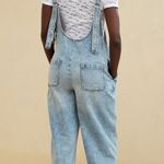Aerie  Wide-Leg Overalls Denim Photo 1