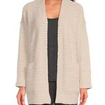 Barefoot Dreams • CozyChic® Boucle Welt Pocket Cardigan Ivory Cream Almond Photo 0