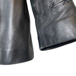Caslon Vintage Leather Jacket Black Photo 9