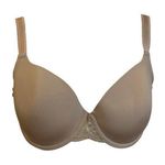 Wacoal French Garden Contour Bra sz 36D Beige Underwire Smooth Cup Bra Photo 0
