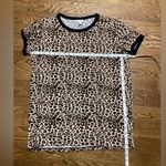 LuLaRoe  leopard print crewneck. Size Medium Photo 4