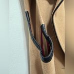 Armani Exchange  Camel Wool Long Double Breasted Vest with leather trim XS/Small Photo 3