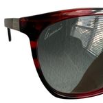 Gucci  Red and Black Cat-Eye Gradient Sunglasses Photo 15