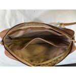 Michael Kors  Fulton Womens Brown Leather Crossbody Purse SKU 6552 Photo 3