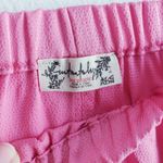 Free People Pink Ruffle Hem Shorts Unlined Photo 4