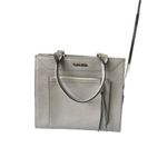 Calvin Klein  genuine saffiano leather tote, color smoke gray Photo 5
