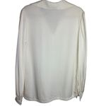 St. John  Cream Silk Blouse Women's Sz. 10 Photo 2