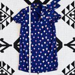 Moon Collection The Hot Air Balloon Tie Neck Mini Shift Dress Small Photo 6