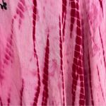 Ingear Vintage tie dye dress beach cover up one size pink Black Photo 2