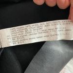 ZARA Dress Faux Leather Crochet Embroidered Slip Mini Black Green Size Small Photo 10