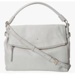 Kate Spade  New York Bag Cobble Hill Little Minka Gray Crossbody Foldover Satchel Photo 0