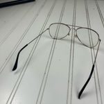 Gold Wire Frame Clear Lens Eyeglasses ā Fashion Round Optical Style Photo 2