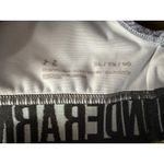 Under Armour  Mid Crossback Strappy Sports Bras Womens Sz XL Green Purple Print Photo 3