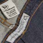 Bullhead Denim Co Bullhead extreme low cut skinny juniors jeans dark fabric Size 5 Photo 8