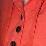 Soft Surroundings Bali pullover heathered orange hoodie tunic see drawstring pic Photo 10