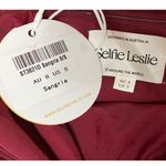 Selfie Leslie NEW  After Party Sangria Red Strapless Tube Ruffle Mini Dress Sz S Photo 4