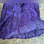 Vintage Serendipity Hawaii purple two piece dress set, size medium large Photo 5