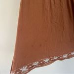 Bohme  orange embroidered mini dress Photo 2