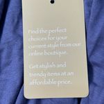 VERABENDI Women's Off Shoulder blue Long Ruffle Maxi Dress w/ Pockets Sz XL Photo 3