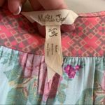 Matilda Jane  Summer Solstice Floral Pink/Gray Short Sleeve Romper Photo 2