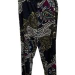Sunny Leigh  Boho Black Wide Leg Pull Over Pants Size XL Festival bohemian Photo 0