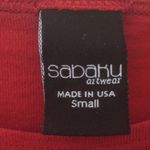 FINAL MARKDOWN LADIES’ sabaku artwear Eyedazzler Top (S) Red Photo 7