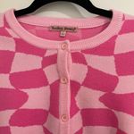 Y2K Vibe Pink Patterned Sweater Photo 1