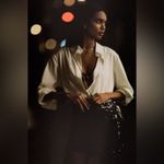 Anthropologie Mare Mare Womens Sequin Cocktail Dress Size S Party Holiday Event White Photo 13