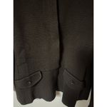 Talbots  Women's Brown Silk And Nylon Casual Collared Cardigan Size Medium Photo 2