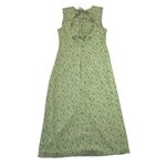 Love, Whit by Whitney Port Sleeveless Floral Ruched Midi Dress Size X Photo 4