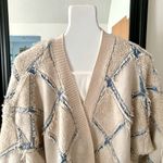 FATE. Diamond Trio Chenille Cardigan Sweater Photo 2