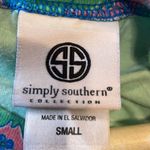 Simply Southern  long sleeve shirt elephant print on sleeves ladies size small Photo 4