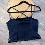 Ralph Lauren Vintage Y2K polo Ralph‎ Lauren denim strappy cropped tank Britney Justin 2002 Photo 4