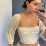 Wilfred  puff sleeve crop top Photo 0