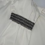 Elizabeth and James Womens Embroidered Blouse Top Long Sleeve White Size Large Photo 4